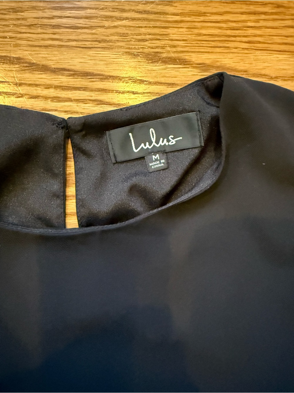Lulu's Black Ruffle Sleeve Shift Dress - Picture 5 of 5